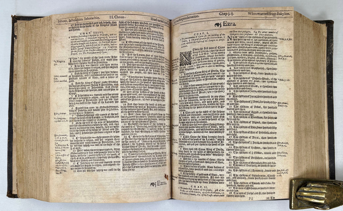 1625 King James Bible, Bonham Norton and John Bill, London