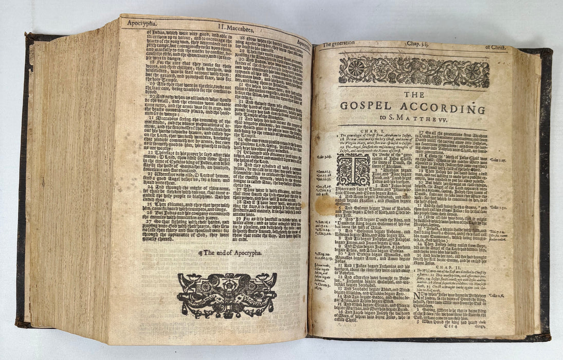 1625 King James Bible, Bonham Norton and John Bill, London