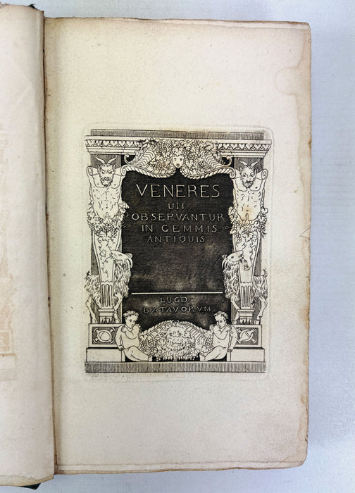 18th Century Erotica; Veneres Uti Observantur In Gemmis Antiquis, by Pierre-Francois Hugues d'Hancarville, c. 1777