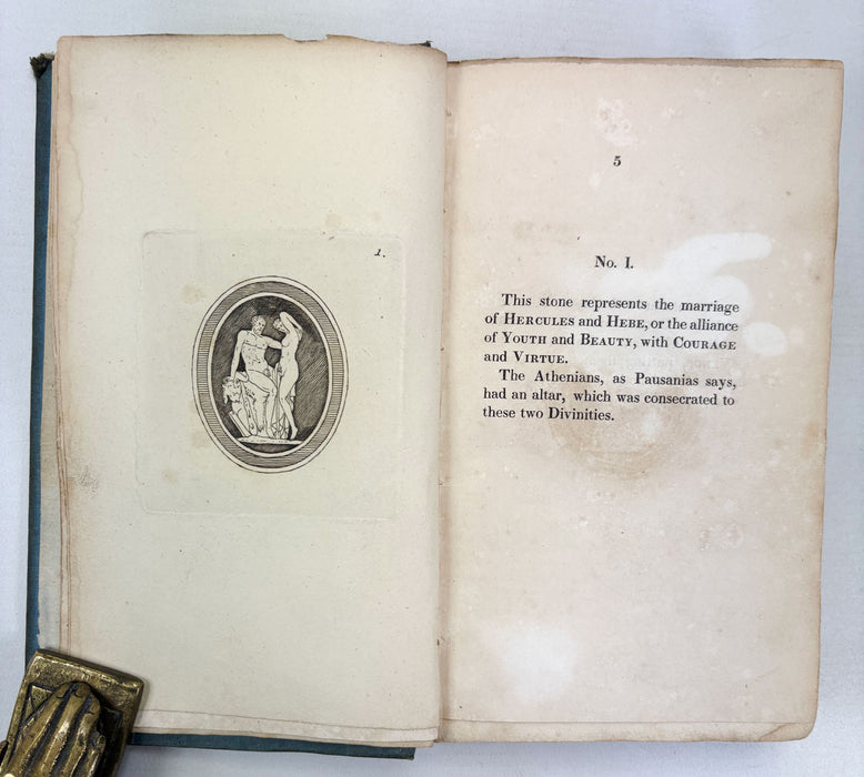 18th Century Erotica; Veneres Uti Observantur In Gemmis Antiquis, by Pierre-Francois Hugues d'Hancarville, c. 1777
