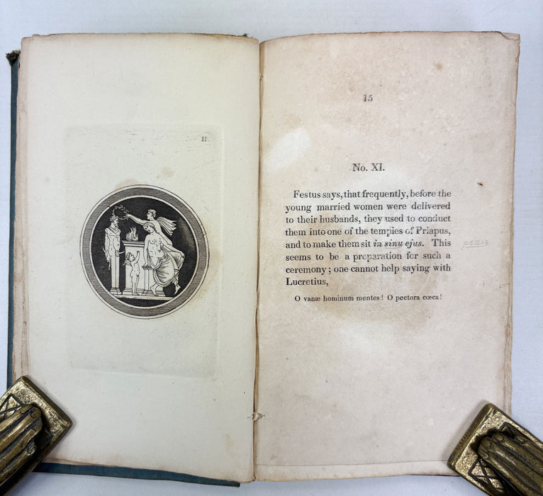 18th Century Erotica; Veneres Uti Observantur In Gemmis Antiquis, by Pierre-Francois Hugues d'Hancarville, c. 1777