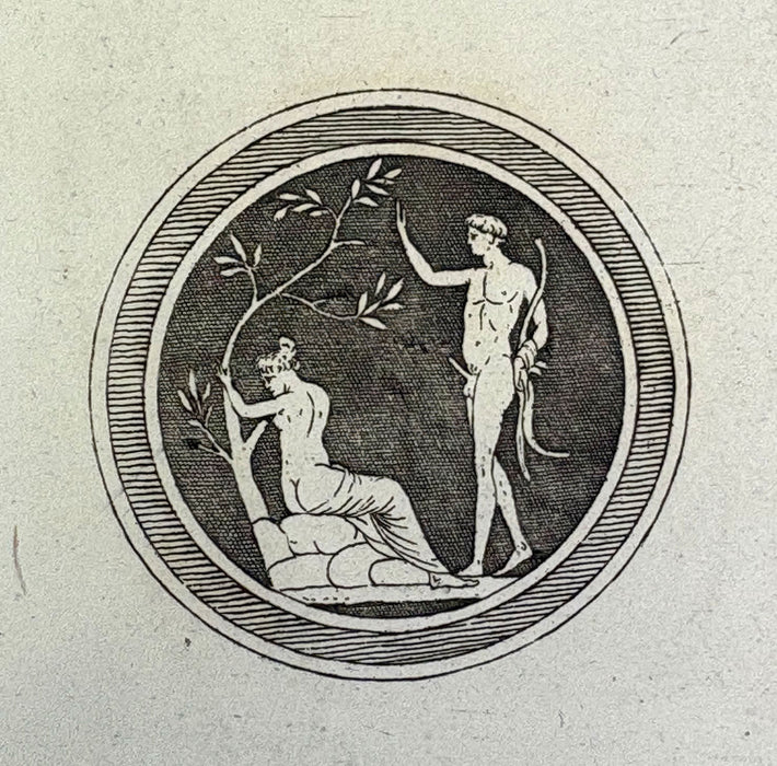 18th Century Erotica; Veneres Uti Observantur In Gemmis Antiquis, by Pierre-Francois Hugues d'Hancarville, c. 1777