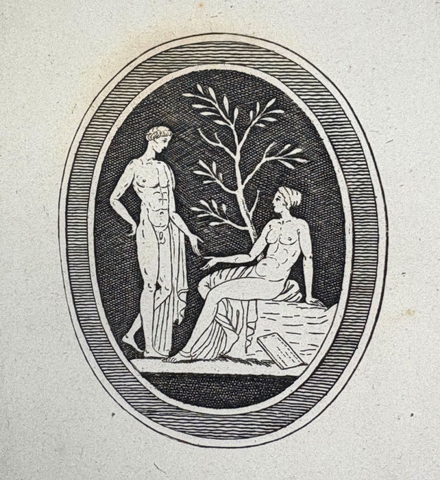 18th Century Erotica; Veneres Uti Observantur In Gemmis Antiquis, by Pierre-Francois Hugues d'Hancarville, c. 1777