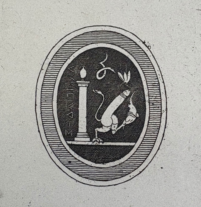 18th Century Erotica; Veneres Uti Observantur In Gemmis Antiquis, by Pierre-Francois Hugues d'Hancarville, c. 1777