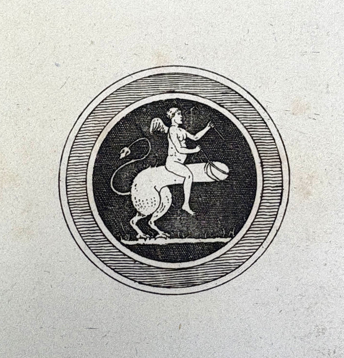 18th Century Erotica; Veneres Uti Observantur In Gemmis Antiquis, by Pierre-Francois Hugues d'Hancarville, c. 1777