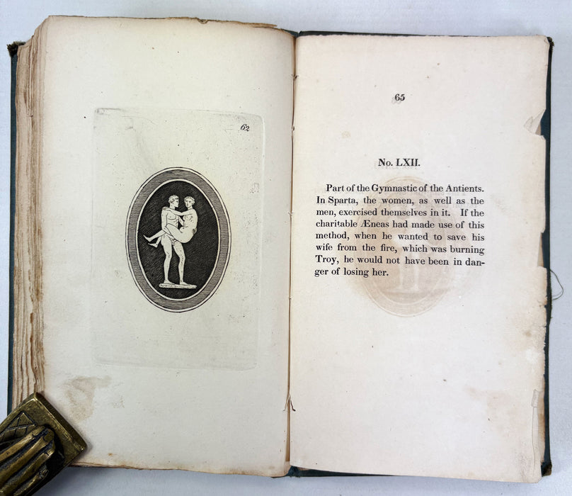 18th Century Erotica; Veneres Uti Observantur In Gemmis Antiquis, by Pierre-Francois Hugues d'Hancarville, c. 1777