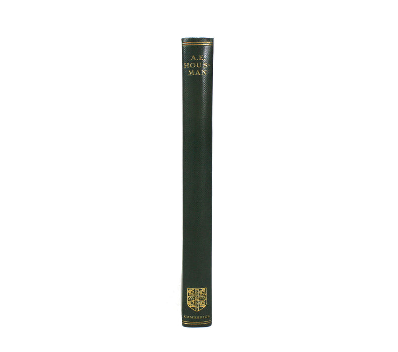 A.E. Housman; A Sketch Together with a List of his Writings, A.S.F. Gow, Cambridge, 1936