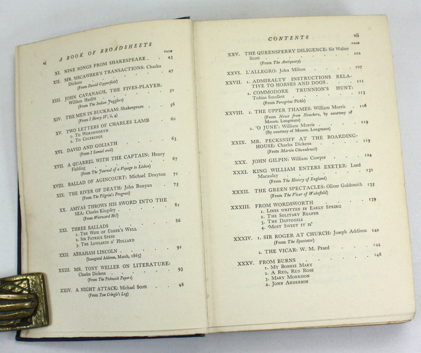 A Book of Broadsheets & A Second Book of Broadsheets, Geoffrey Dawson, 1928-1929