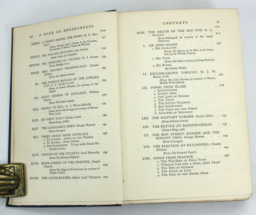 A Book of Broadsheets & A Second Book of Broadsheets, Geoffrey Dawson, 1928-1929