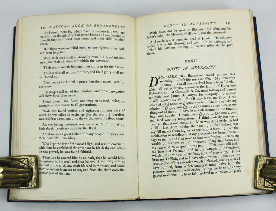 A Book of Broadsheets & A Second Book of Broadsheets, Geoffrey Dawson, 1928-1929