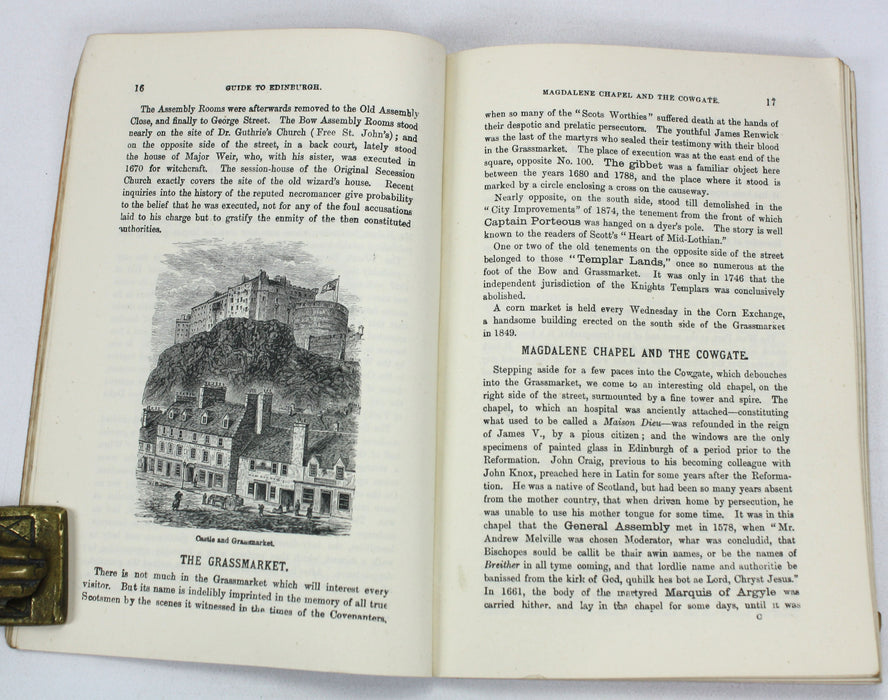 A Collection of 5 Early Tourist Guides to Edinburgh, 1900-1934