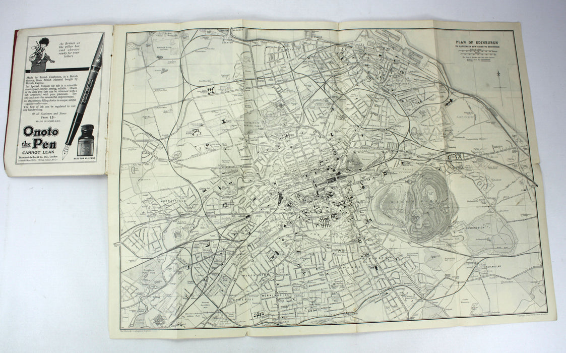 A Collection of 5 Early Tourist Guides to Edinburgh, 1900-1934