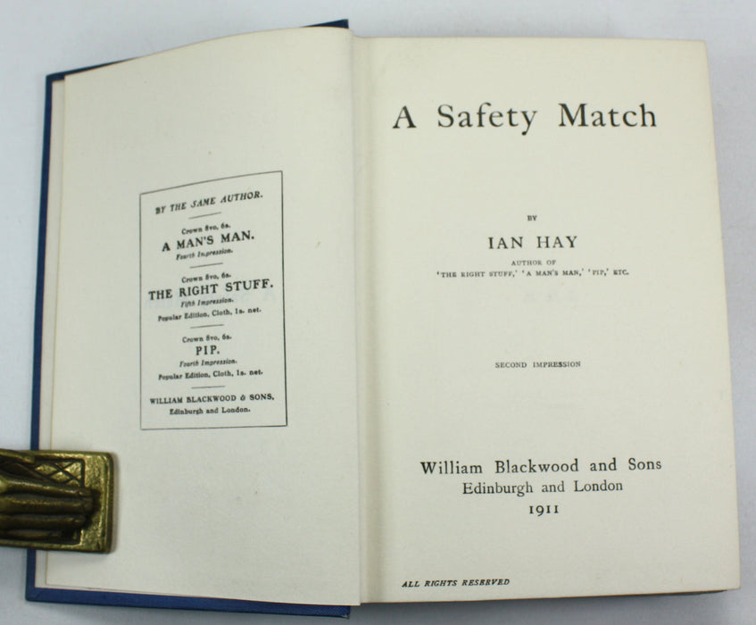 A Collection of Works by Ian Hay, mostly first editions, 1911-1941