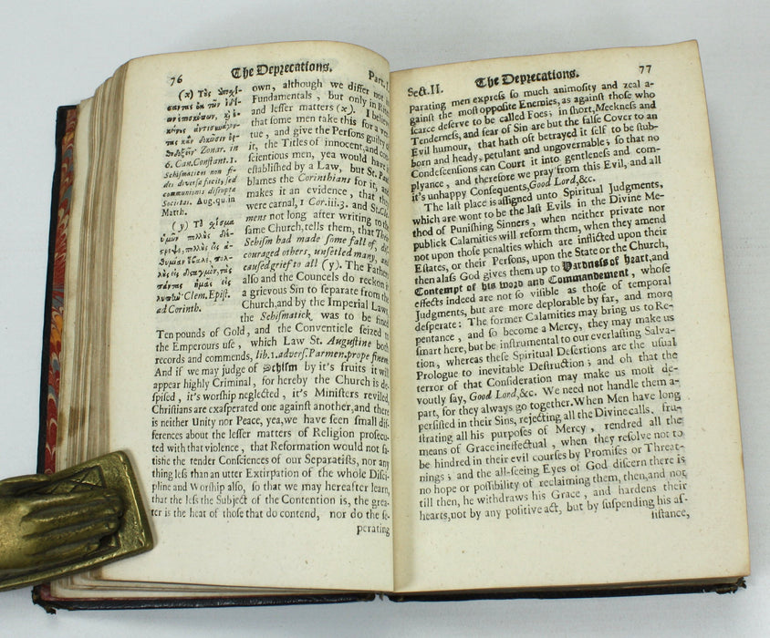 A Companion to the Temple; Or, A Help to Devotion in the Daily Use of Common Prayer, Part II containing The Litany, Thomas Comber, London, 1676