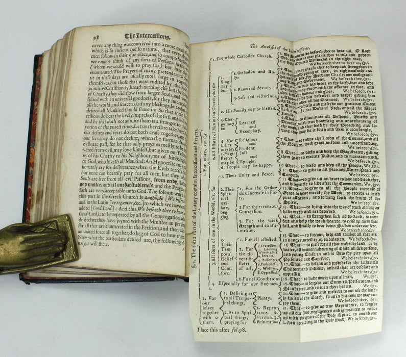 A Companion to the Temple; Or, A Help to Devotion in the Daily Use of Common Prayer, Part II containing The Litany, Thomas Comber, London, 1676