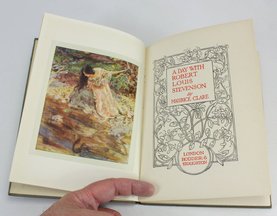 Days with the Great Writers; A Day with Robert Louis Stevenson, by Maurice Clare, c. 1910
