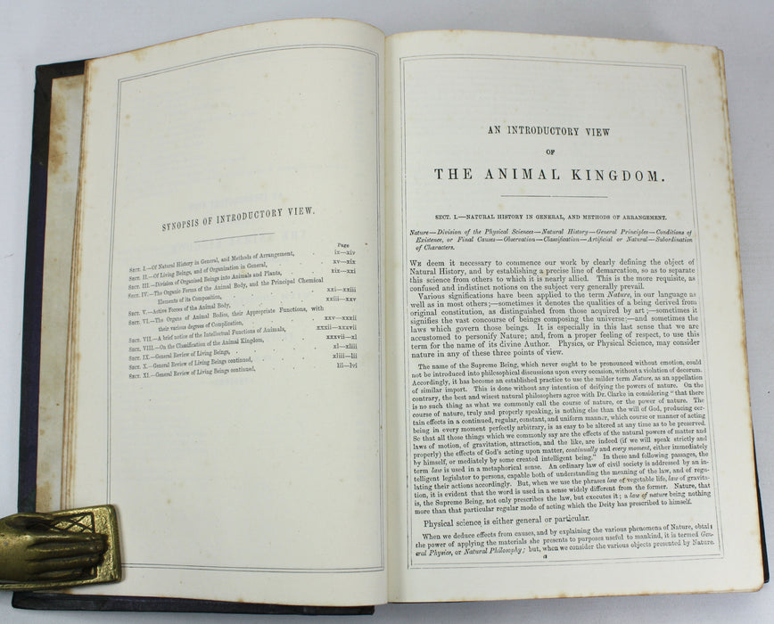 A History of The Earth and Animated Nature, Oliver Goldsmith, Baron Cuvier, Washington Irving, Vol. 1, c. 1845