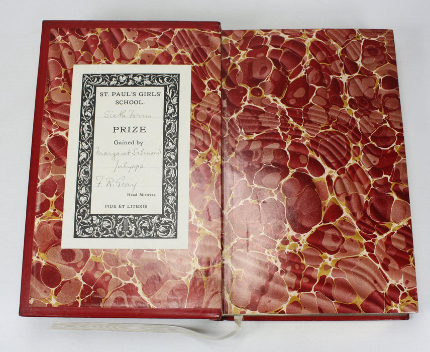 A Life of John Colet, Founder of St. Paul's School, J.H. Lupton, 1909, in St. Paul's Leather Prize Binding