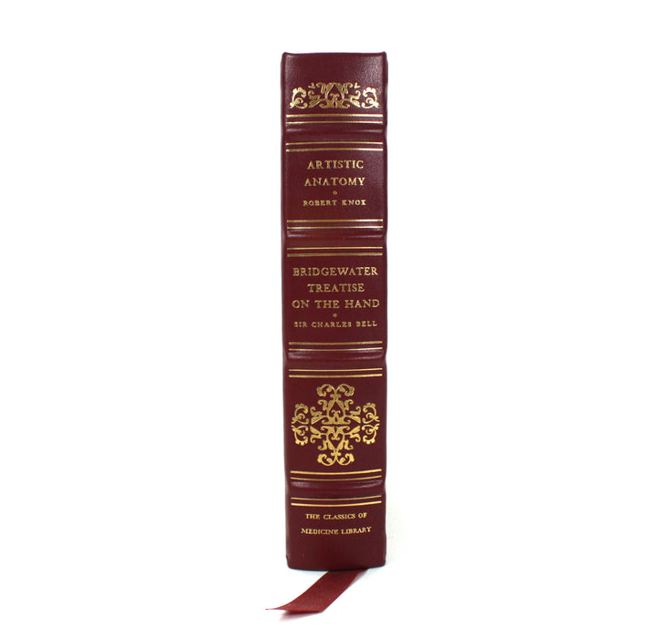 A Manual of Artistic Anatomy, Robert Knox, Together with The Hand; Its Mechanism and Vital Endowments as Evincing Design, Sir Charles Bell, The Classics of Medicine Library, 1985