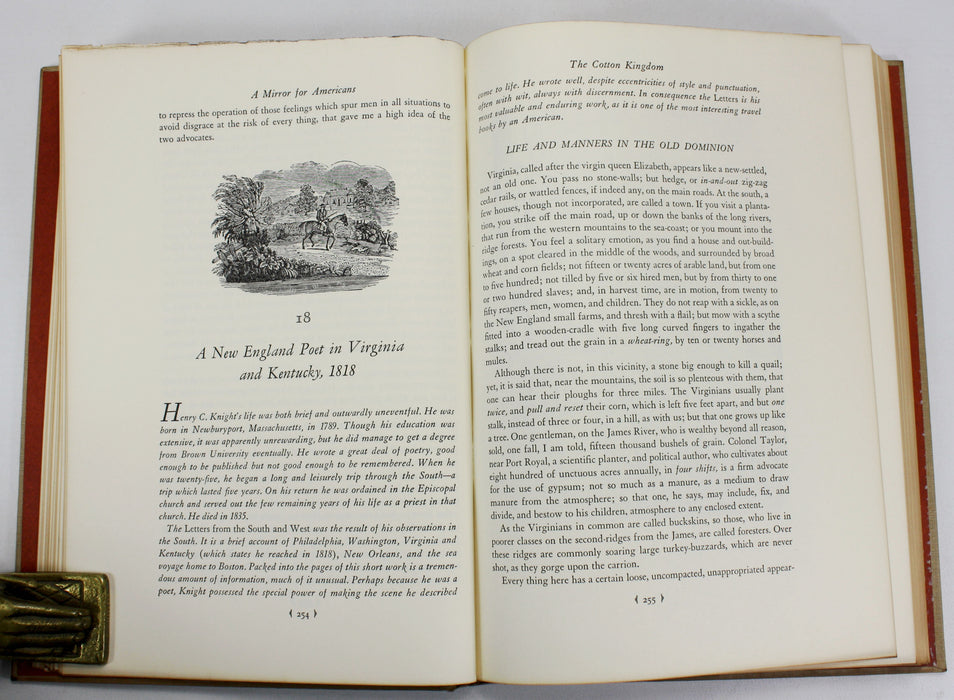 A Mirror for Americans; Life and Manners in the United States 1790-1870 as Recorded by American Travellers, Warren S. Tyron, 1952, 3 volumes, complete