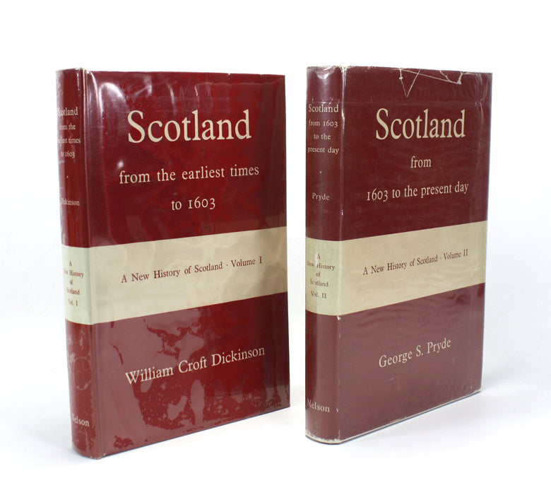 A New History of Scotland, William Croft Dickinson & George S. Pryde, 2 Volume Set, 1962