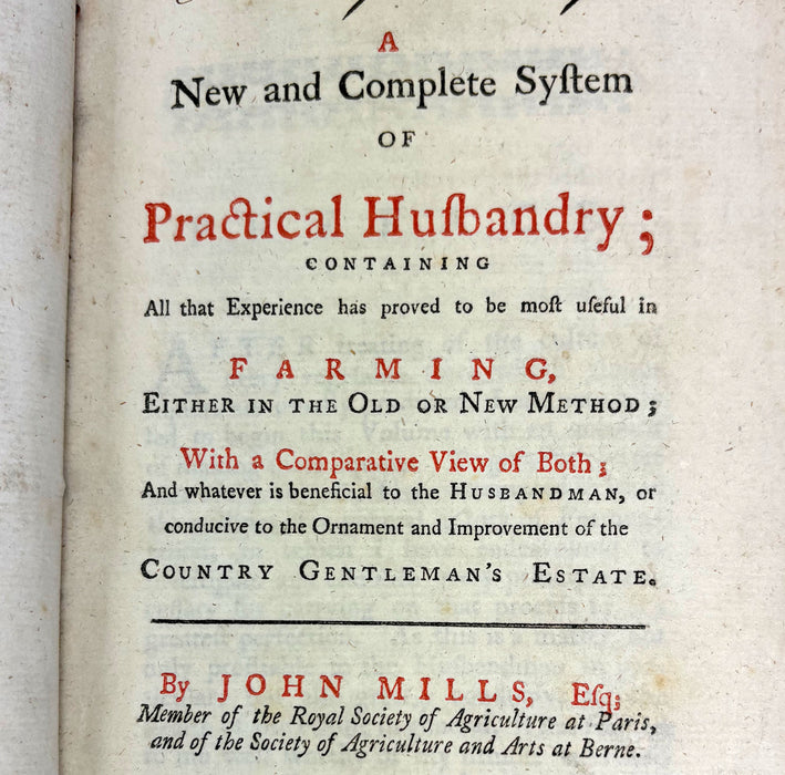 A New and Complete System of Practical Husbandry; Vol. 5; Of the Making and Managing of Fermented Liquors, John Mills, 1765