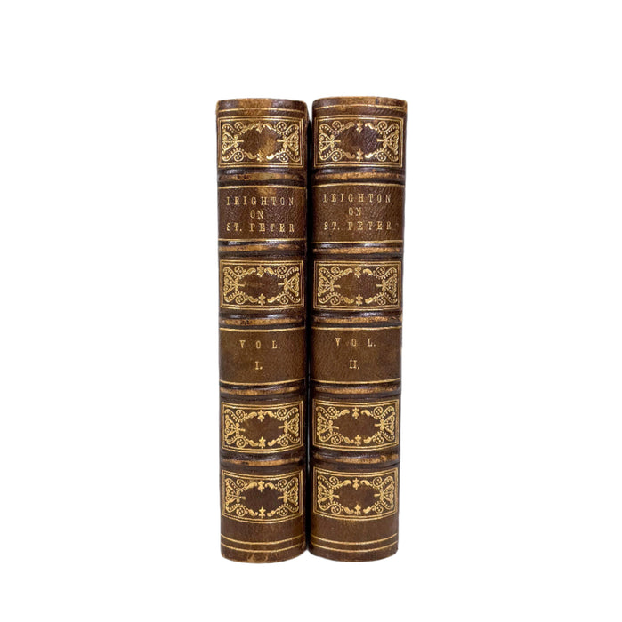 A Practical Commentary Upon The First Epistle General of Saint Peter, Robert Leighton, in 2 Volumes,