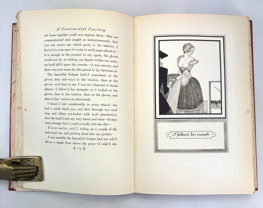 A Sentimental Journey through France and Italy, Laurence Sterne, John Lane The Bodley Head, 1929