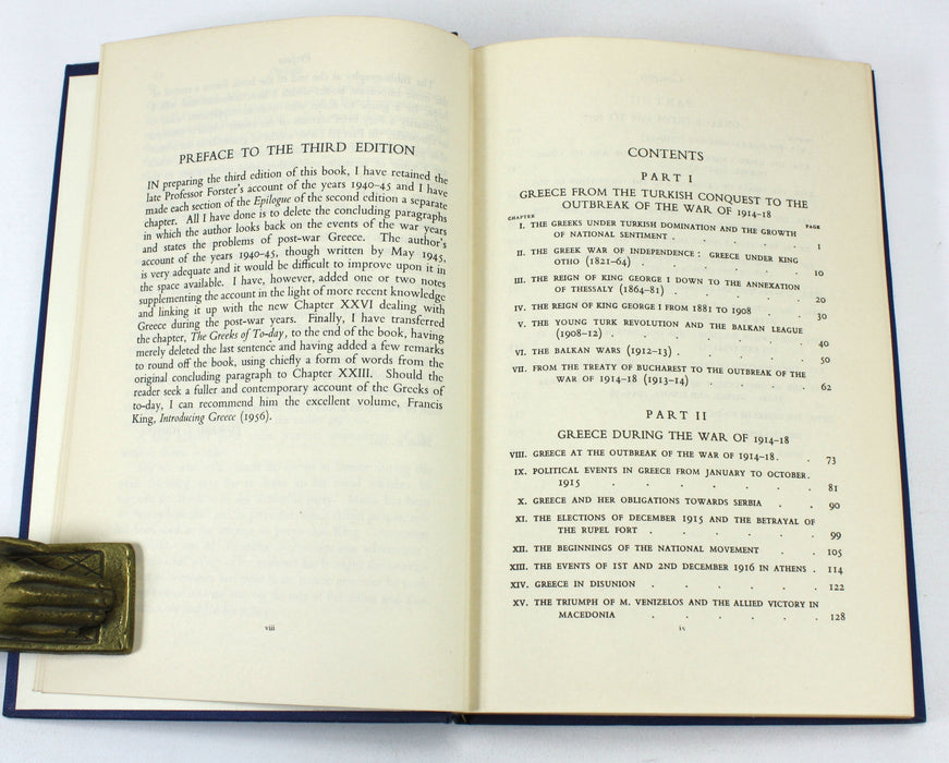 A Short History of Modern Greece 1821-1956, Edward S. Forster, Douglas Dakin, 1958