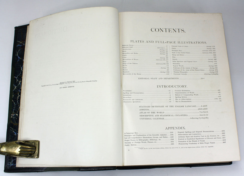 A Standard Dictionary of the English Language, Funk & Wagnalls, 1907