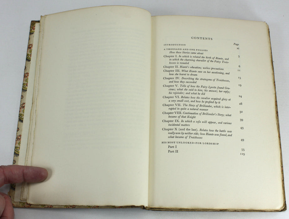 A Thousand and One Follies and His Most Unlooked-For Lordship, Jacques Cazotte, 1927, Limited, numbered edition
