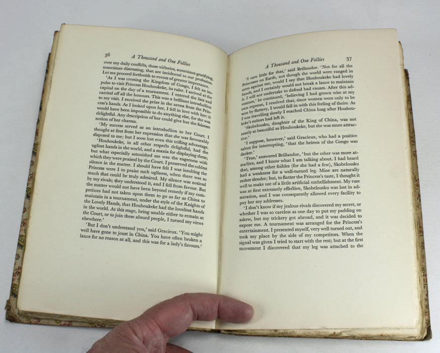 A Thousand and One Follies and His Most Unlooked-For Lordship, Jacques Cazotte, 1927, Limited, numbered edition