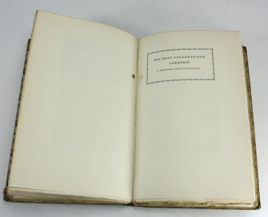 A Thousand and One Follies and His Most Unlooked-For Lordship, Jacques Cazotte, 1927, Limited, numbered edition