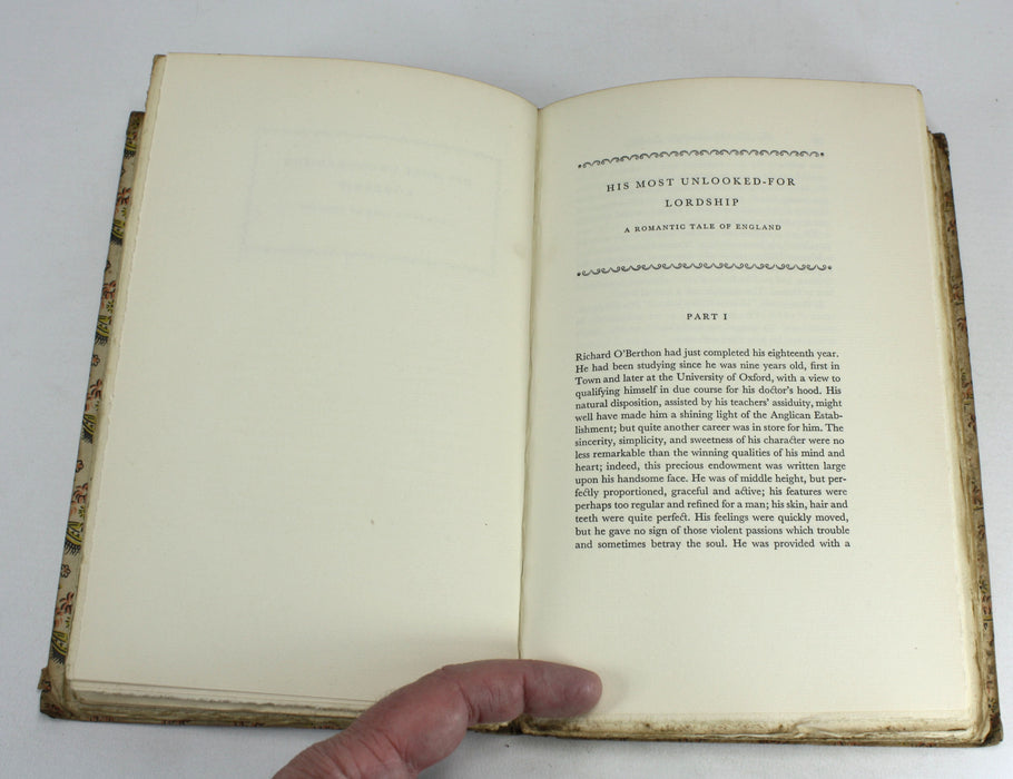 A Thousand and One Follies and His Most Unlooked-For Lordship, Jacques Cazotte, 1927, Limited, numbered edition