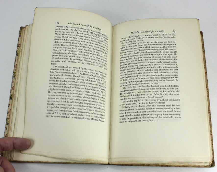 A Thousand and One Follies and His Most Unlooked-For Lordship, Jacques Cazotte, 1927, Limited, numbered edition