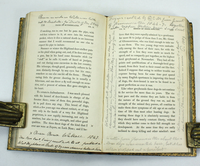 A Tour in Sutherlandshire, Charles St. John, 2 Volumes complete, John Murray 1849. Lord Tweedmouth provenance.