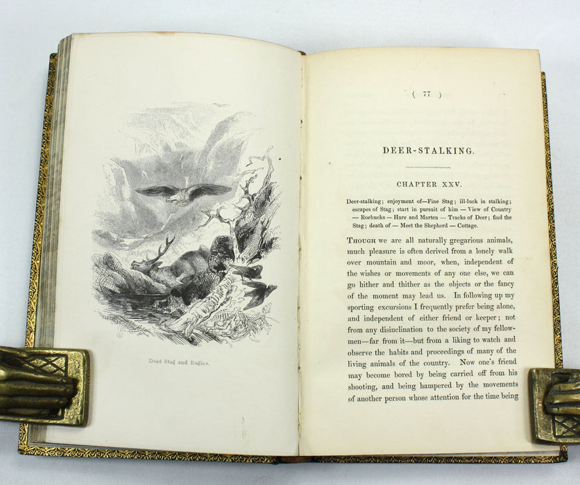 A Tour in Sutherlandshire, Charles St. John, 2 Volumes complete, John Murray 1849. Lord Tweedmouth provenance.