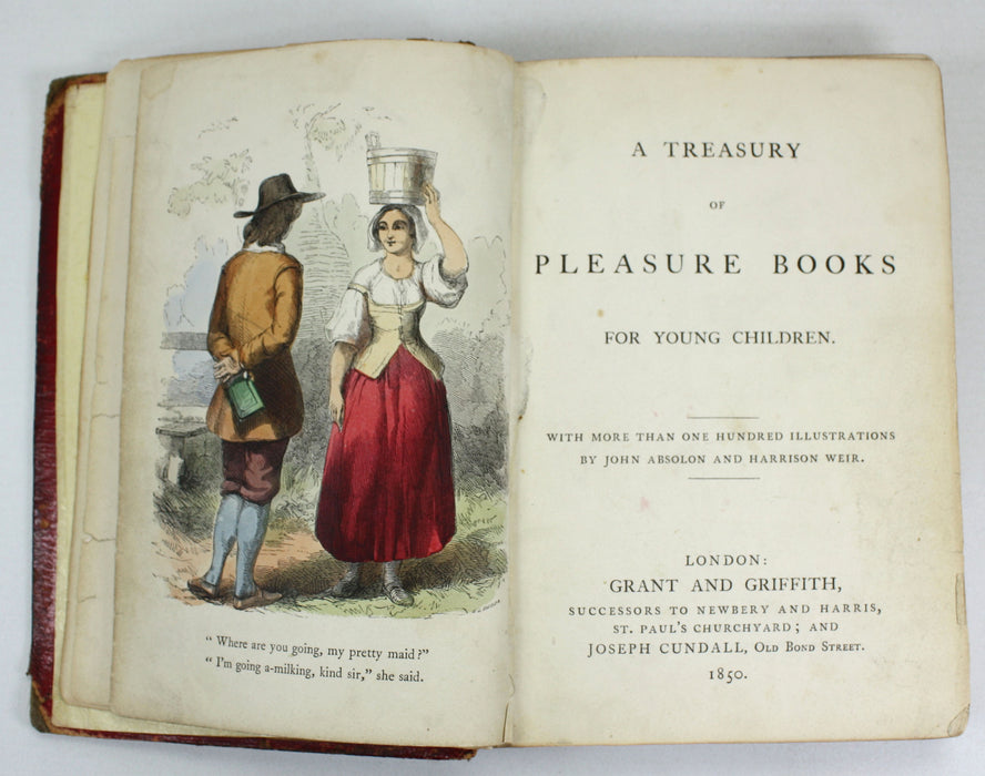 A Treasury of Pleasure Books for Young Children, Joseph Cundall, Grant and Griffith, 1850