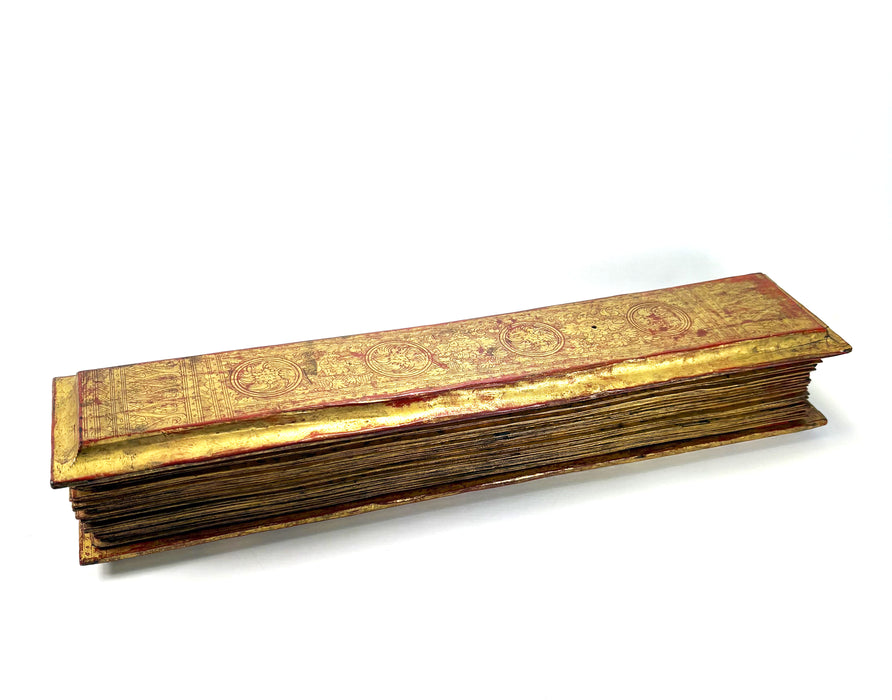 A Truly Outstanding Burmese Kammavaca Buddhist manuscript; 60 Leaves, Late Konbaung Dynasty: circa 1850-1885.
