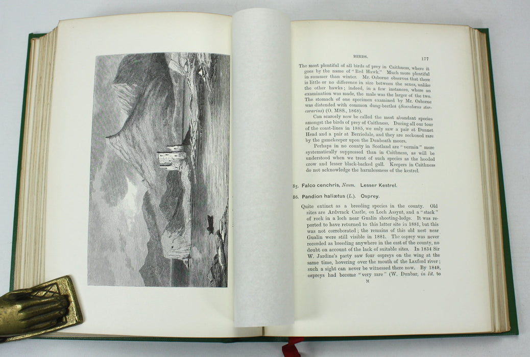 A Vertebrate Fauna of Sutherland, Caithness, and West Cromarty, J.A. Harvie-Brown & T.E. Buckley, 1887