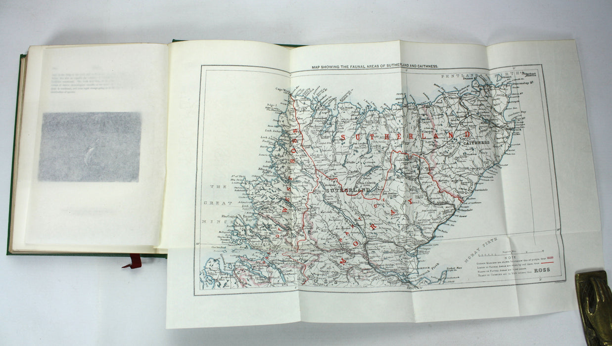 A Vertebrate Fauna of Sutherland, Caithness, and West Cromarty, J.A. Harvie-Brown & T.E. Buckley, 1887
