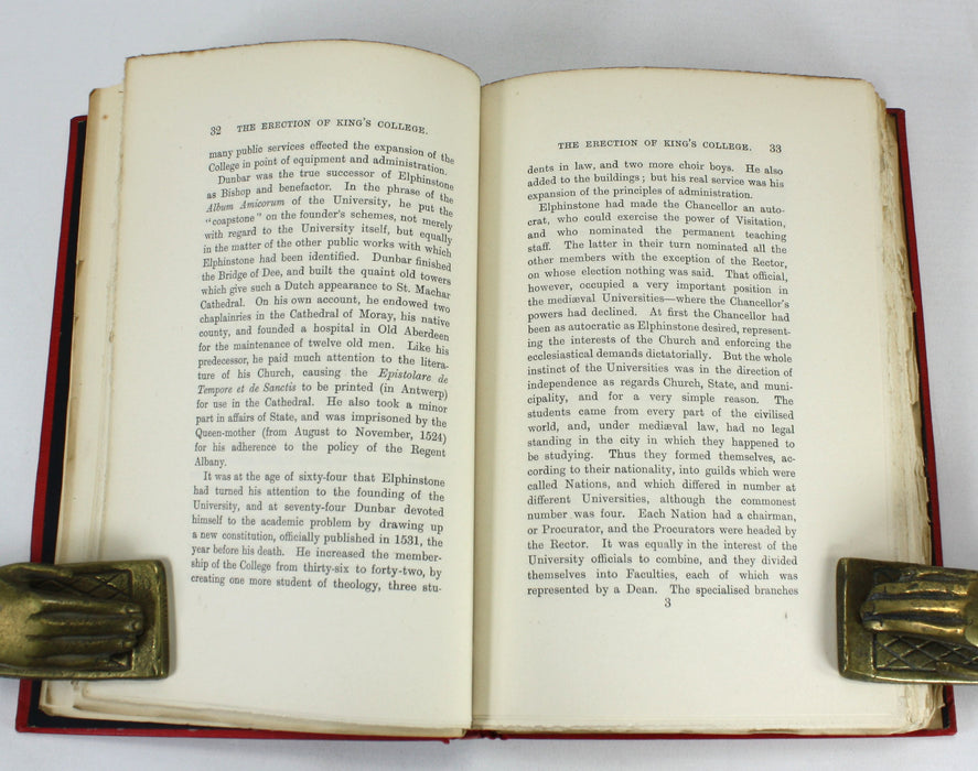 Aberdeen University; A History of the University of Aberdeen 1495-1895, John Malcolm Bulloch, 1895