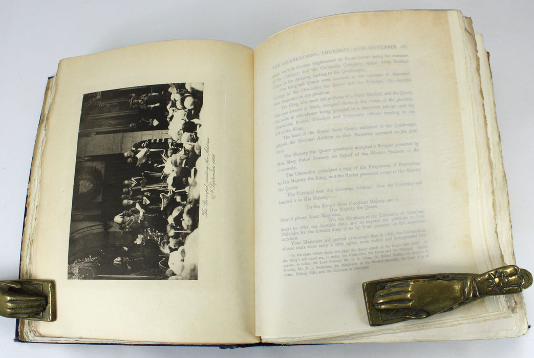 Aberdeen University; Record of the Celebration of the Quatercentenary of the University of Aberdeen, P.J. Anderson, 1907