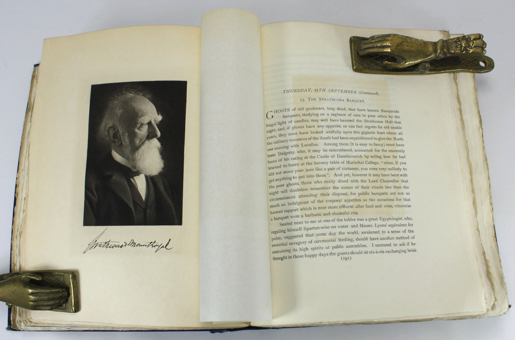 Aberdeen University; Record of the Celebration of the Quatercentenary of the University of Aberdeen, P.J. Anderson, 1907