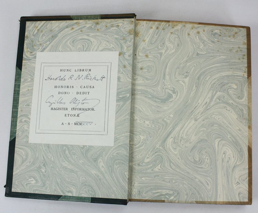 A collection of 8 works by Rudyard Kipling, Macmillan, 1904-1926, including Eton College prize bindings and some 1st editions