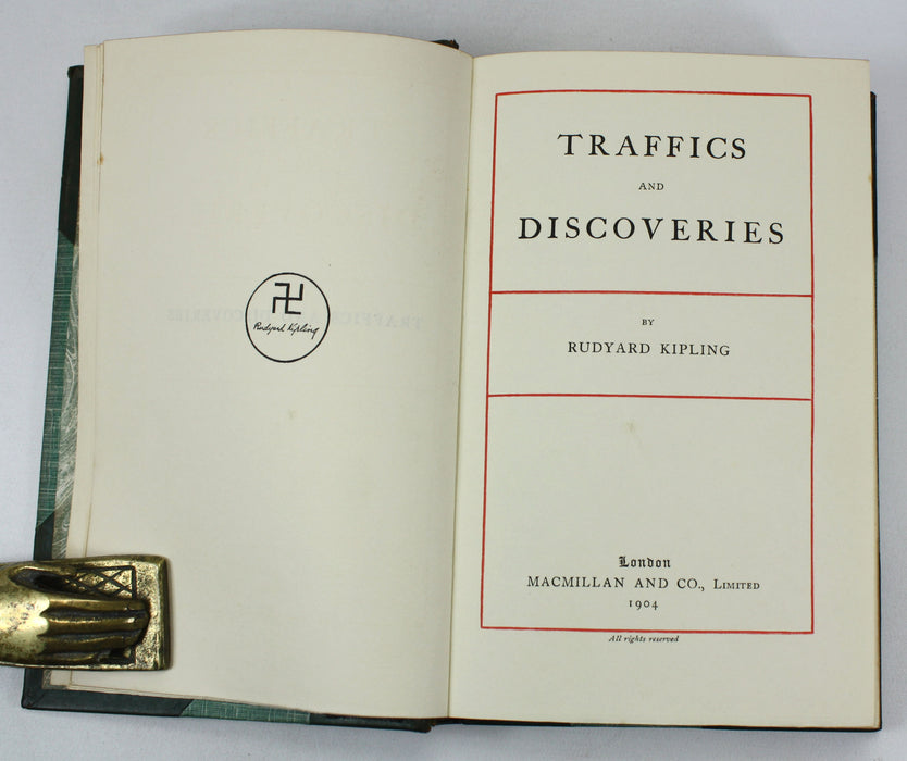 A collection of 8 works by Rudyard Kipling, Macmillan, 1904-1926, including Eton College prize bindings and some 1st editions
