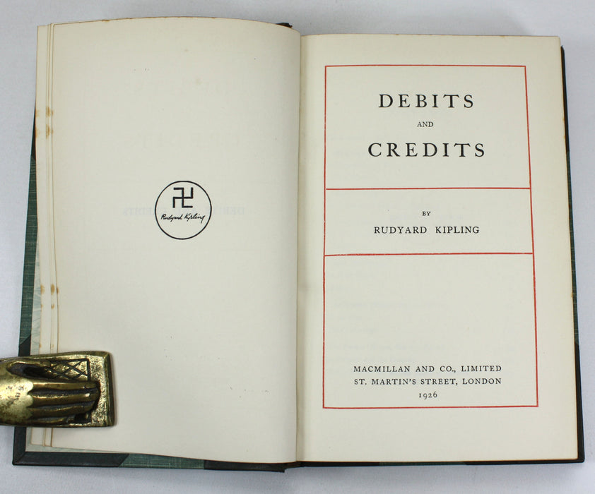 A collection of 8 works by Rudyard Kipling, Macmillan, 1904-1926, including Eton College prize bindings and some 1st editions