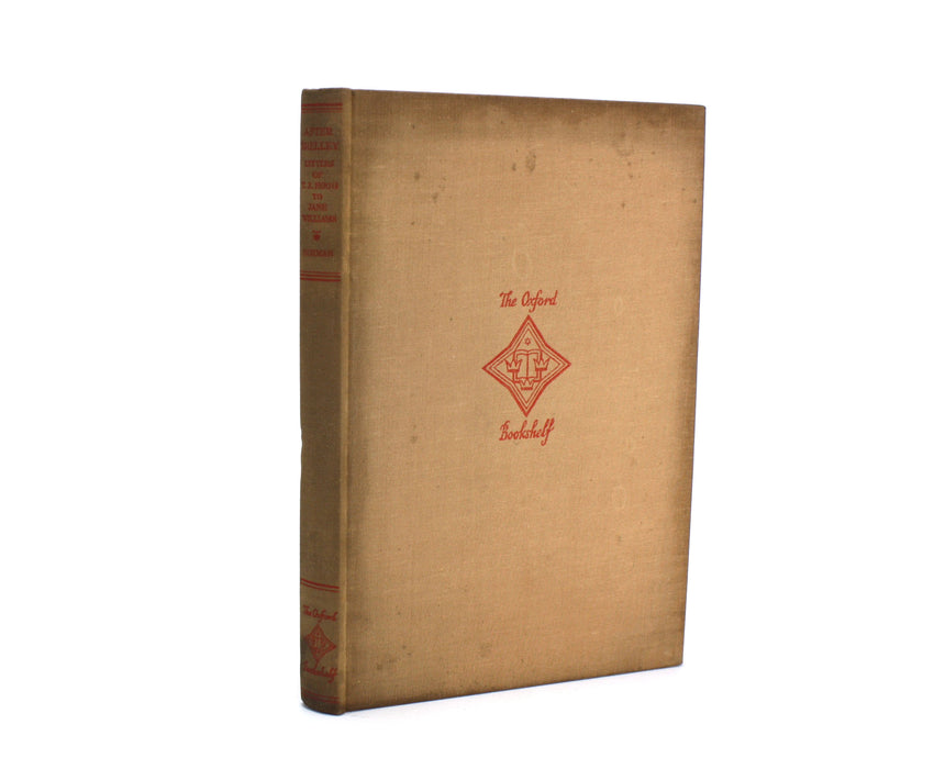 After Shelley; The Letters of Thomas Jefferson Hogg to Jane Williams, Sylva Norman, 1938
