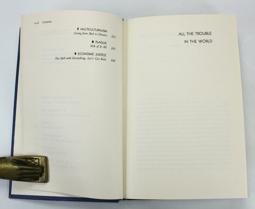 All the Trouble in the World, P.J. O'Rourke, Signed copy