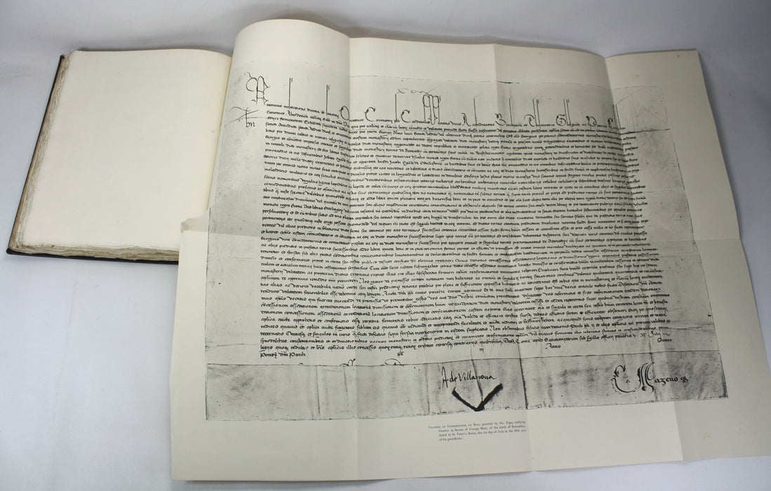 Ancient Deeds and Other Writs in the Mackenzie-Wharncliffe Charter-Chest, Privately Printed Limited edition, 1906